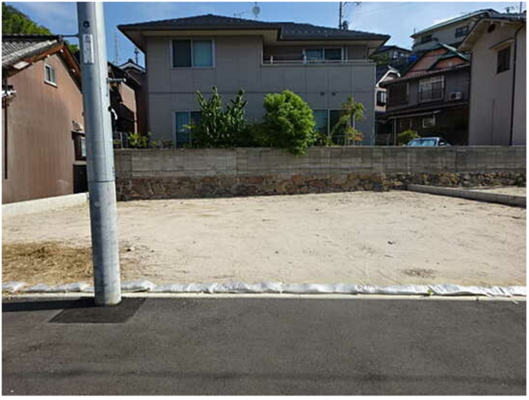広島市南区日宇那町、土地の画像です