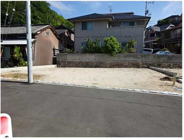 広島市南区日宇那町、土地の画像です