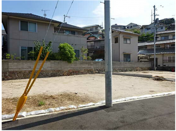 広島市南区日宇那町、土地の画像です