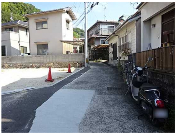 広島市南区日宇那町、土地の画像です