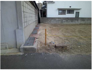 広島市南区東青崎町、土地の画像です