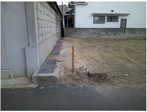 広島市南区東青崎町、土地の画像です