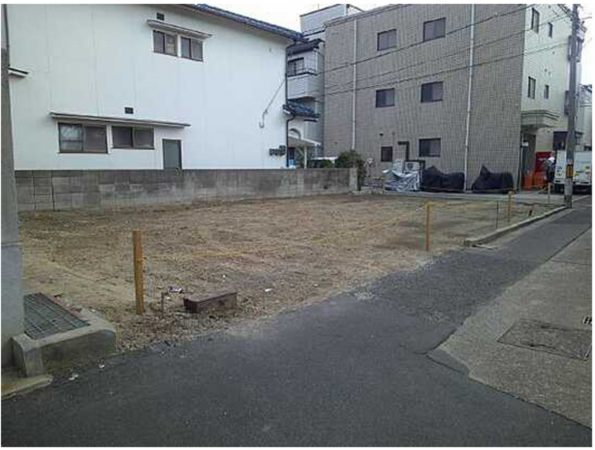 広島市南区東青崎町、土地の画像です