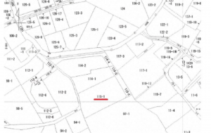 広島市東区牛田南、土地の間取り画像です