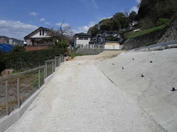 広島市東区牛田南、土地の画像です