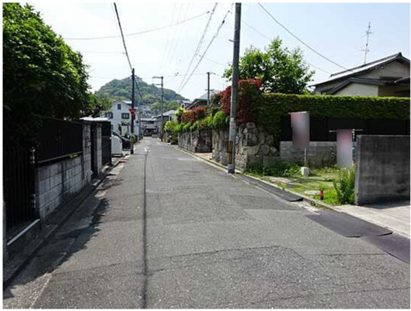広島市南区東本浦町、土地の画像です