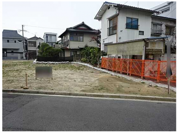 広島市南区翠、土地の画像です