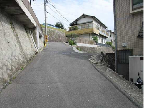 広島市東区牛田早稲田、土地の画像です