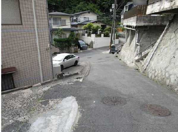 広島市東区牛田早稲田、土地の画像です