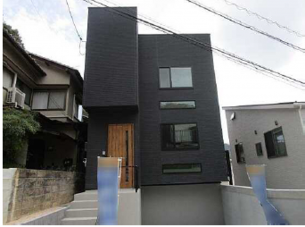 広島市東区牛田早稲田、中古一戸建ての外観画像です