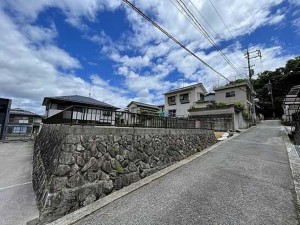 呉市焼山桜ヶ丘、土地の画像です