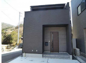 広島市東区馬木、新築一戸建ての外観画像です