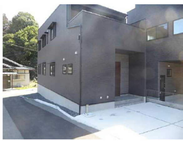 広島市東区馬木、新築一戸建ての外観画像です