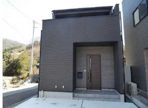 広島市東区馬木、新築一戸建ての外観画像です