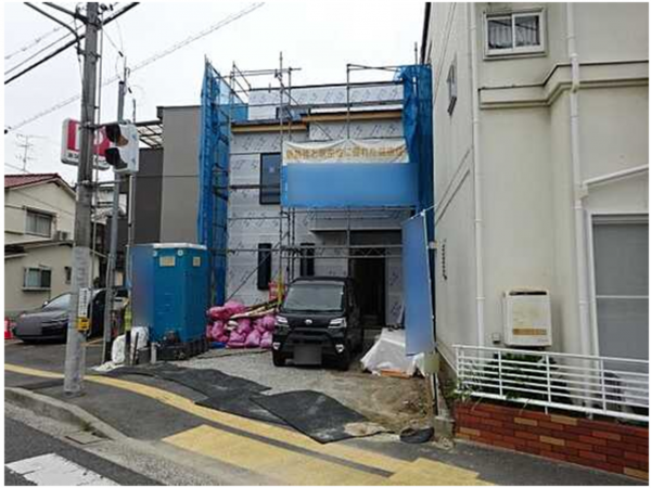 広島市南区旭、新築一戸建ての画像です