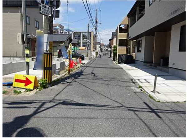 広島市南区宇品御幸、新築一戸建ての外観画像です