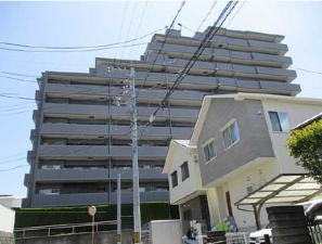 広島市西区井口台、マンションの画像です