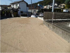 広島市東区上温品、土地の画像です