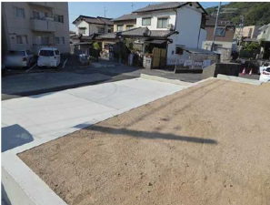 広島市東区上温品、土地の画像です