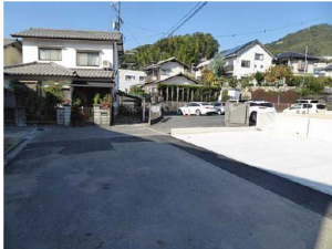 広島市東区上温品、土地の画像です