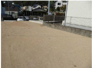 広島市東区上温品、土地の画像です