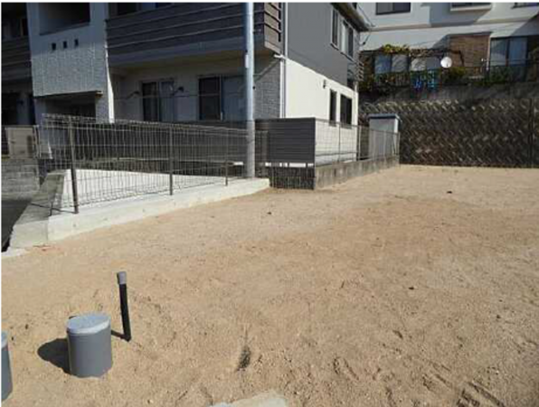 広島市東区上温品、土地の画像です