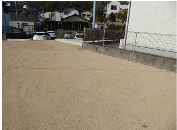 広島市東区上温品、土地の画像です