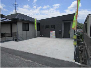 広島市東区中山新町、中古一戸建ての外観画像です
