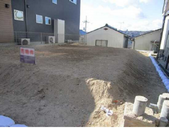 広島市東区温品、土地の画像です