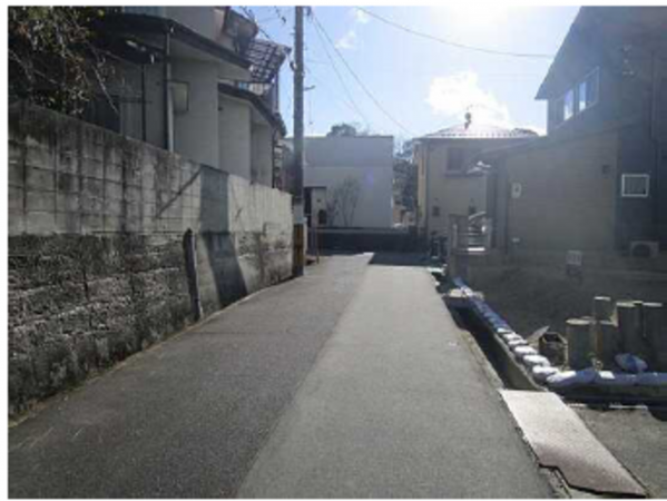 広島市東区温品、土地の画像です