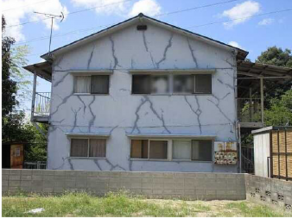 広島市東区温品、収益物件/アパートの外観画像です