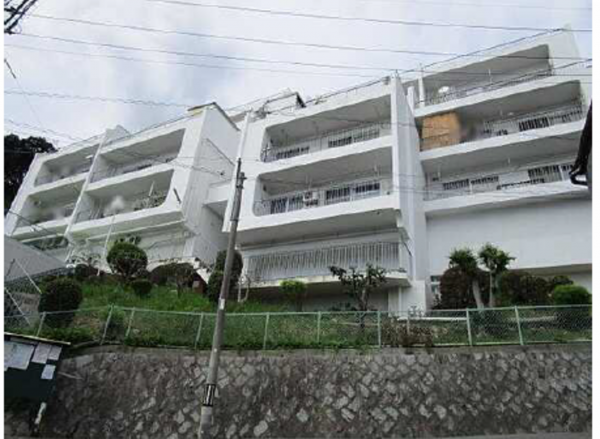 広島市東区光が丘、マンションの外観画像です