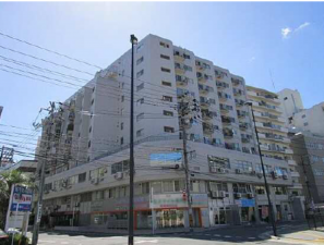 広島市東区光町、マンションの外観画像です