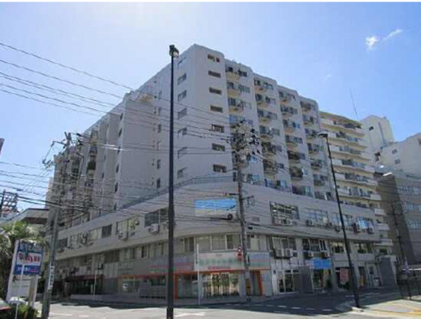 広島市東区光町、マンションの外観画像です