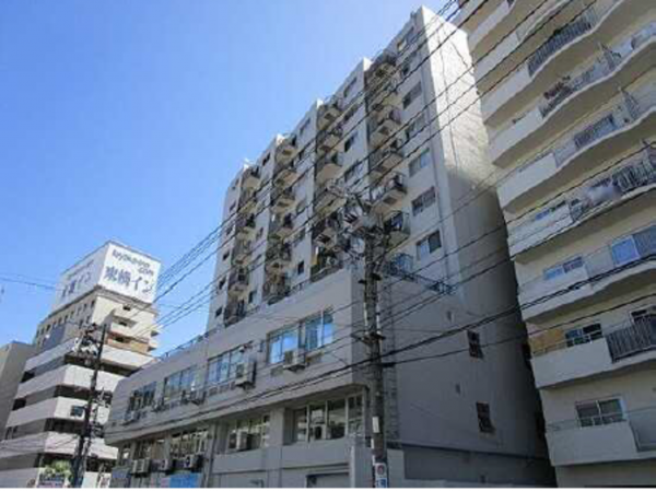 広島市東区光町、マンションの外観画像です