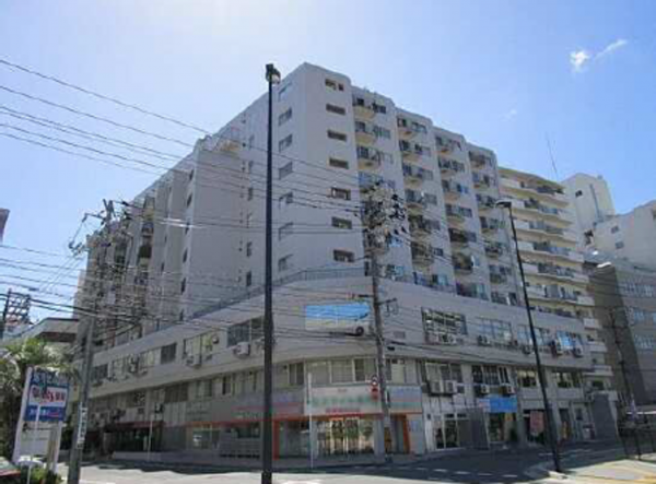 広島市東区光町、マンションの外観画像です