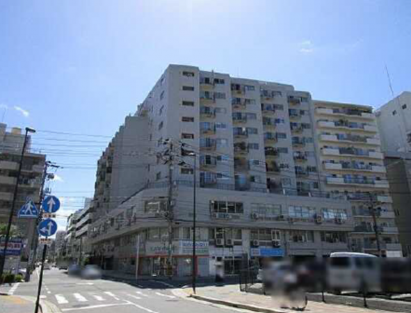 広島市東区光町、マンションの外観画像です