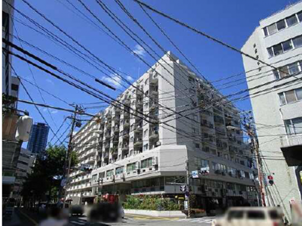広島市東区光町、マンションの外観画像です