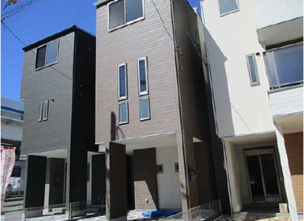 広島市西区観音新町、新築一戸建ての画像です