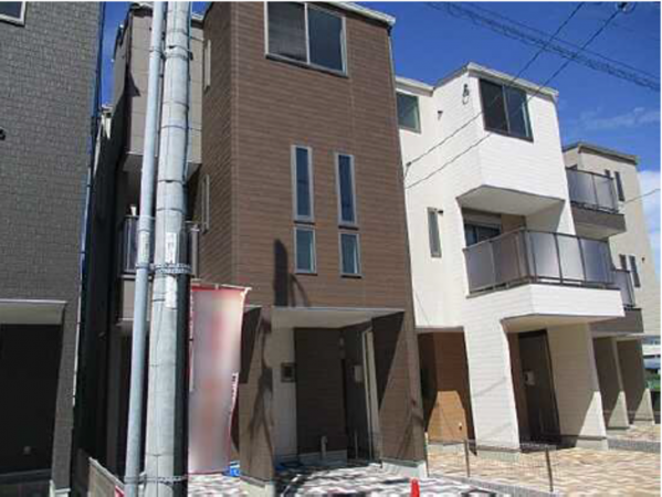 広島市西区観音新町、新築一戸建ての画像です