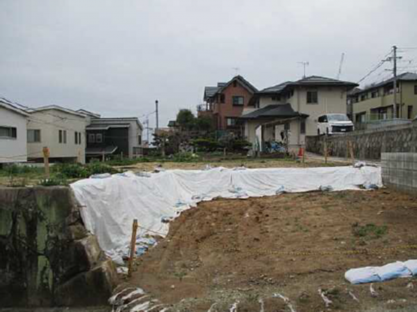 広島市西区草津梅が台、土地の画像です