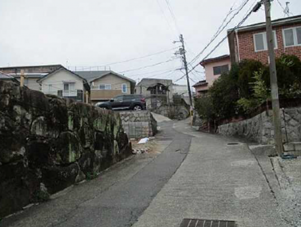 広島市西区草津梅が台、土地の画像です