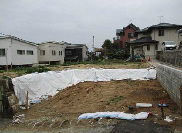 広島市西区草津梅が台、土地の画像です