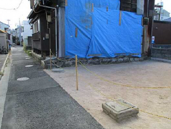 広島市西区草津浜町、土地の画像です