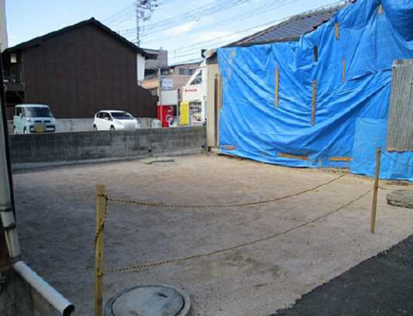 広島市西区草津浜町、土地の画像です