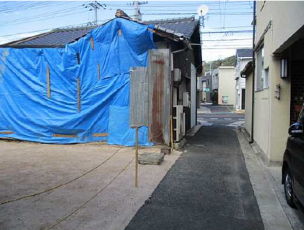 広島市西区草津浜町、土地の画像です