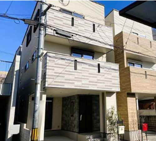 広島市南区宇品御幸、新築一戸建ての画像です