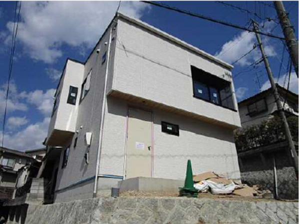 広島市東区戸坂大上、中古一戸建ての外観画像です