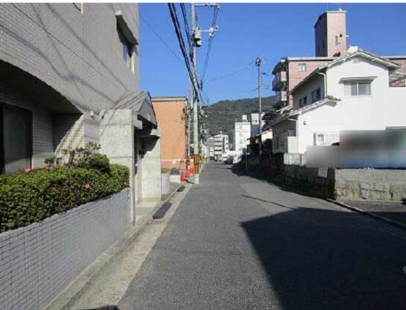 広島市東区戸坂山崎町、マンションの画像です