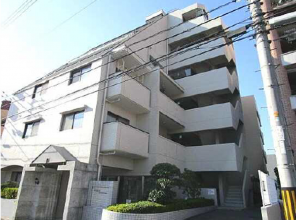 広島市東区戸坂山崎町、マンションの外観画像です